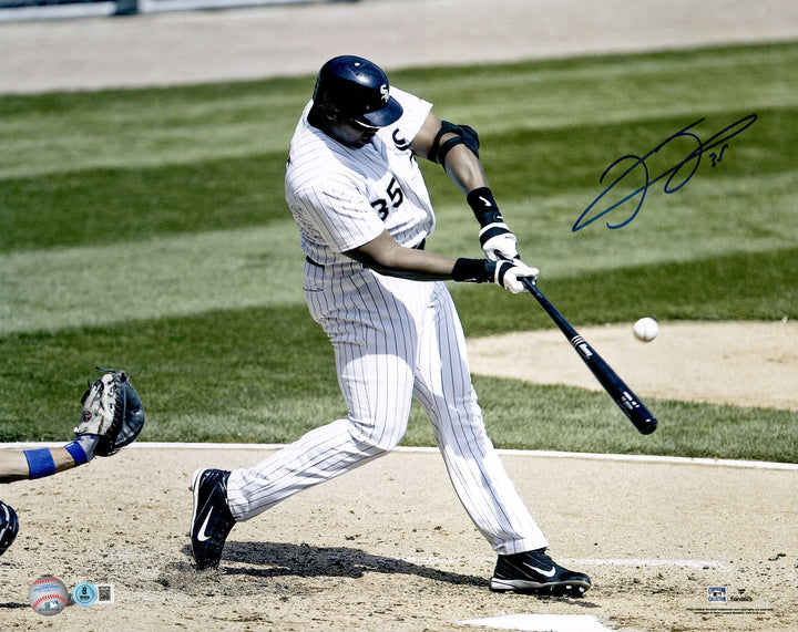 Frank Thomas Signed 16x20 Photo Chicago White Sox Beckett Witness