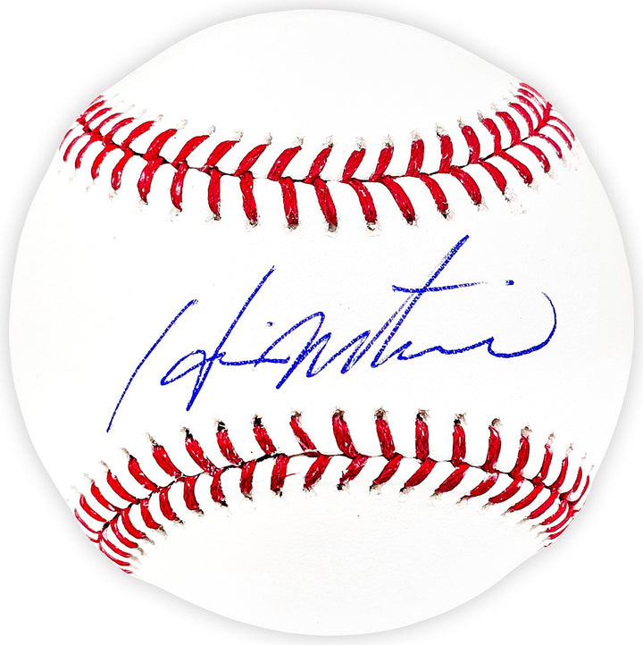 Hideki Matsui Autographed Signed MLB Baseball New York Yankees Beckett Wit