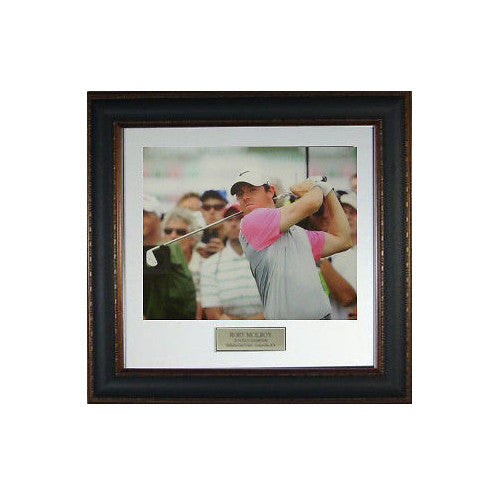 Rory McIlroy 2014 British Open 11X14 Photo - Premium Leather Framed