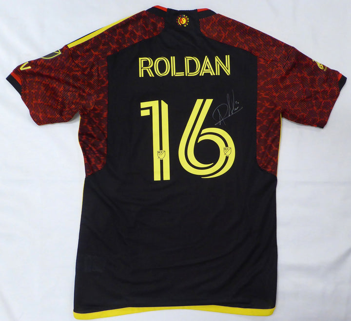 Seattle Sounders Alex Roldan Signed 2023 Season Match Used Adidas Black Jersey