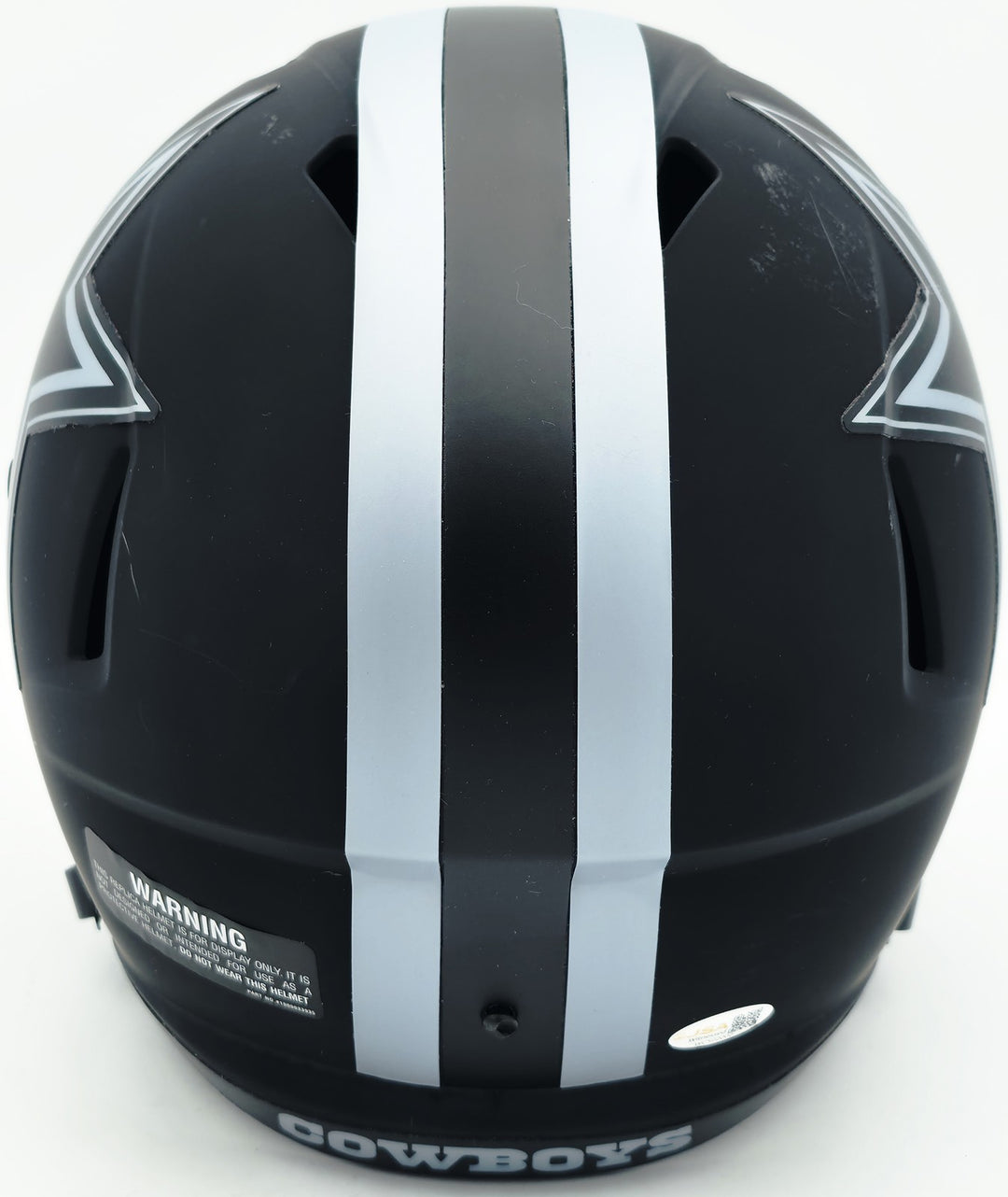 George Pickens Signed Cowboys Eclipse Black Full Sz Speed Rep Helmet JSA