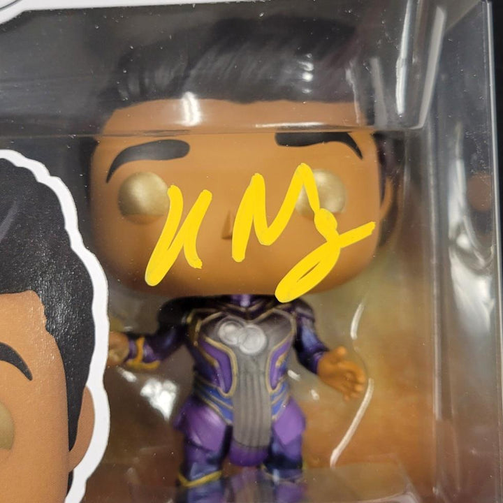 Kumail Nanjiani signed Kingo Funko Pop! Marvel Eternals autograph ~ Beckett BAS