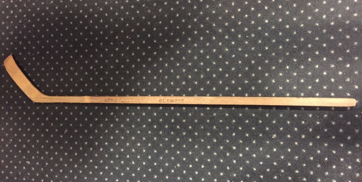 Victoriaville Olympics  1960 Canada Wood Fiberglass Hockey Stick Lefty Vintage