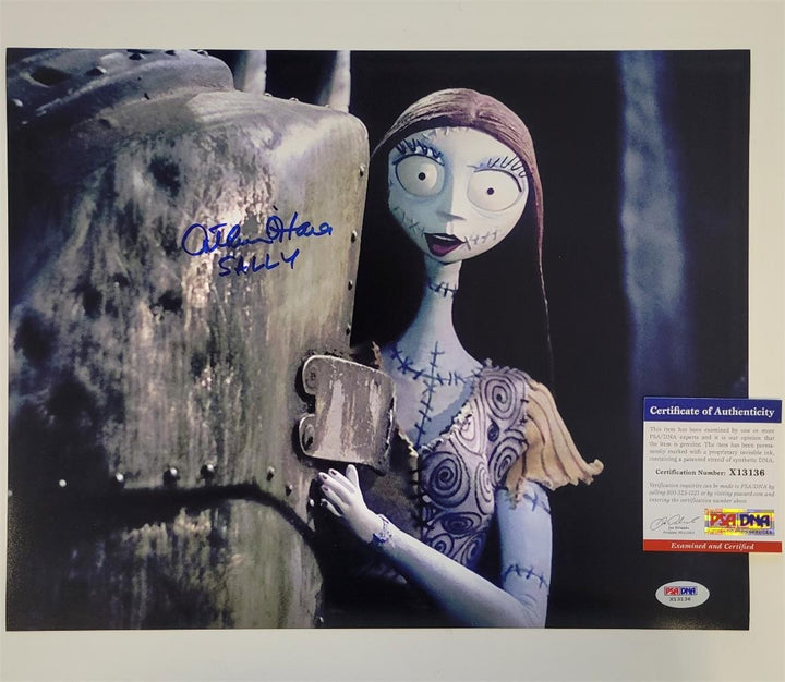 Catherine O'Hara signed "Sally" Nightmare Before Christmas 11x14 Photo auto PSA