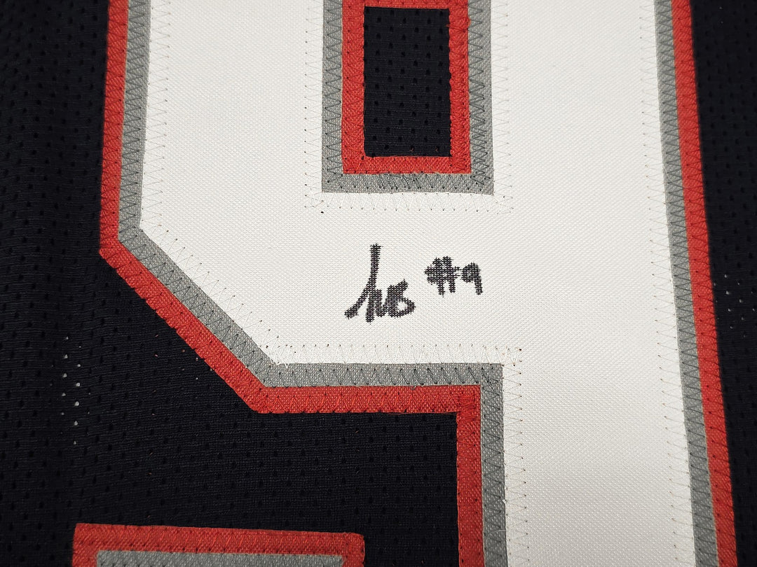 New England Patriots Kayshon Boutte Signed Blue Jersey Beckett Witness