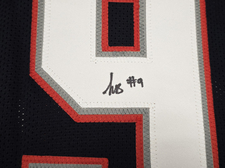 New England Patriots Kayshon Boutte Signed Blue Jersey Beckett Witness