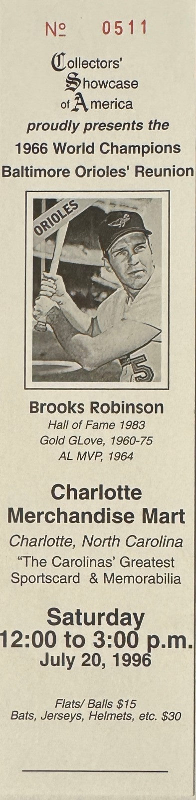 Brooks Robinson signed Orioles Hall of Fame Induction Day 8x10 Photo Framed- COA