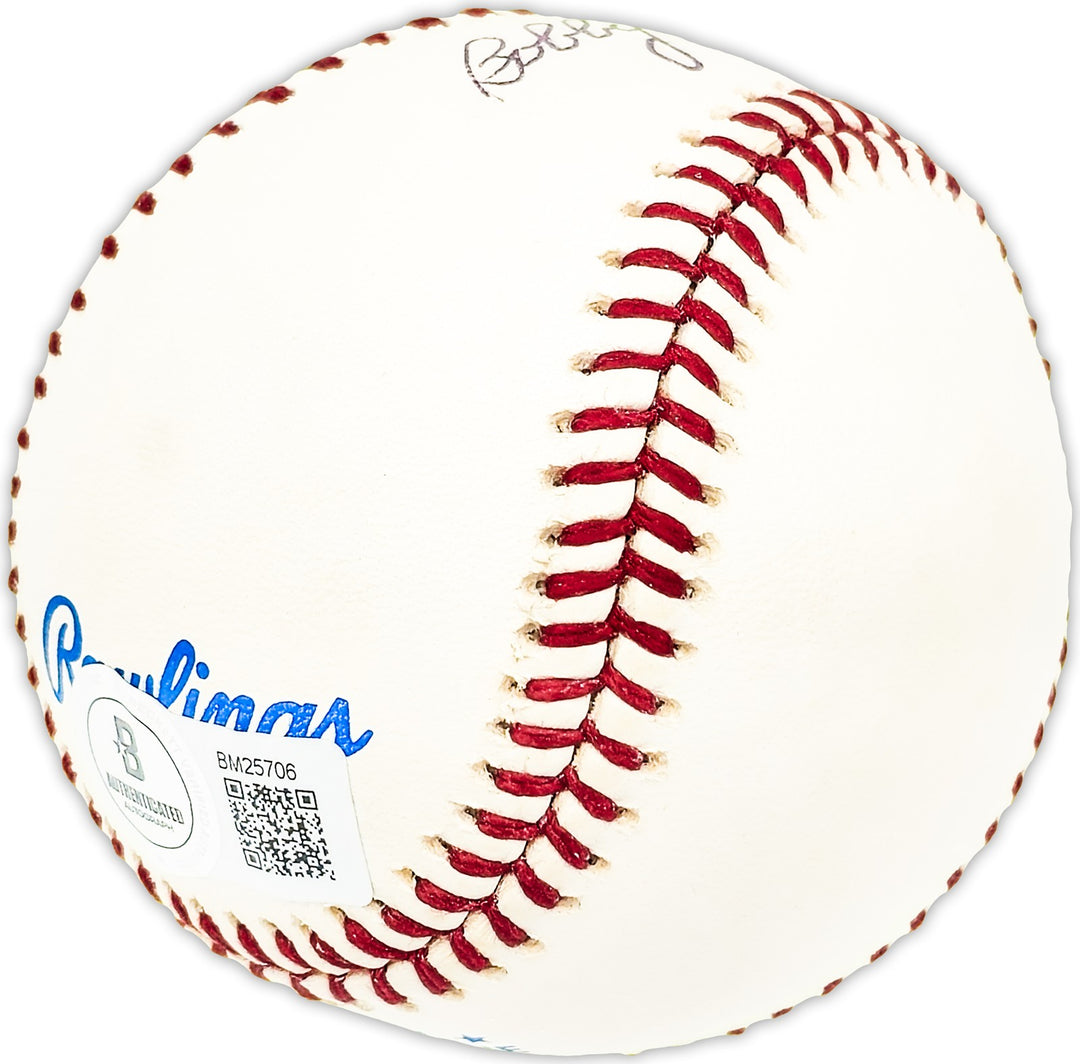 Bobby Wilkins Signed AL Baseball Philadelphia A's Beckett #BM25706