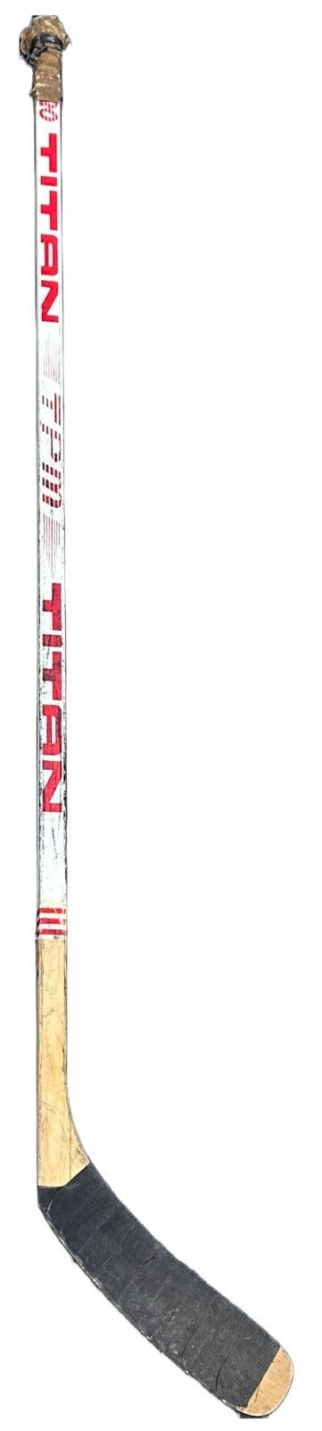 Denis Potvin Game Used TPM 2020 Titan Ultraglass Hockey Stick 1983 Islanders COA