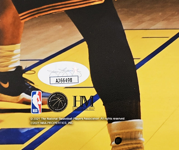 Stephen Curry Autographed Signed 16x20 Photo Golden State Warriors Layup JSA