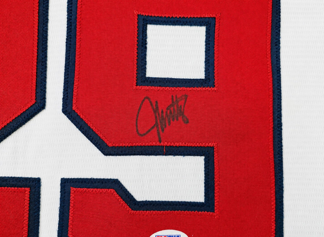 Atlanta Braves John Smoltz Signed White Nike Jersey Size XL PSA/DNA