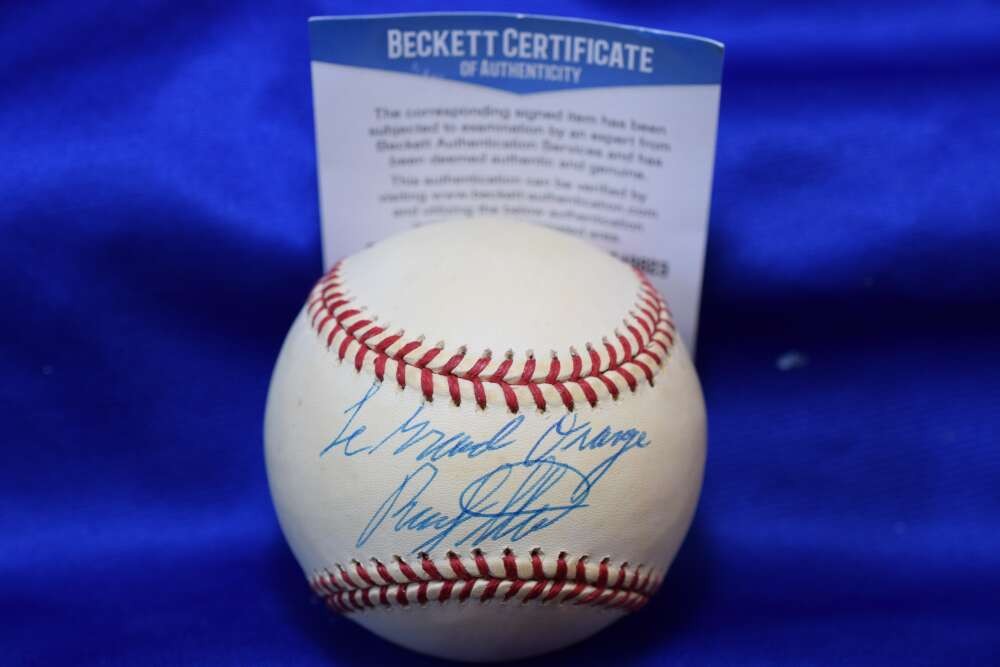 Rusty Staub Le Grande Orange Beckett BAS Auto National League Signed Baseball