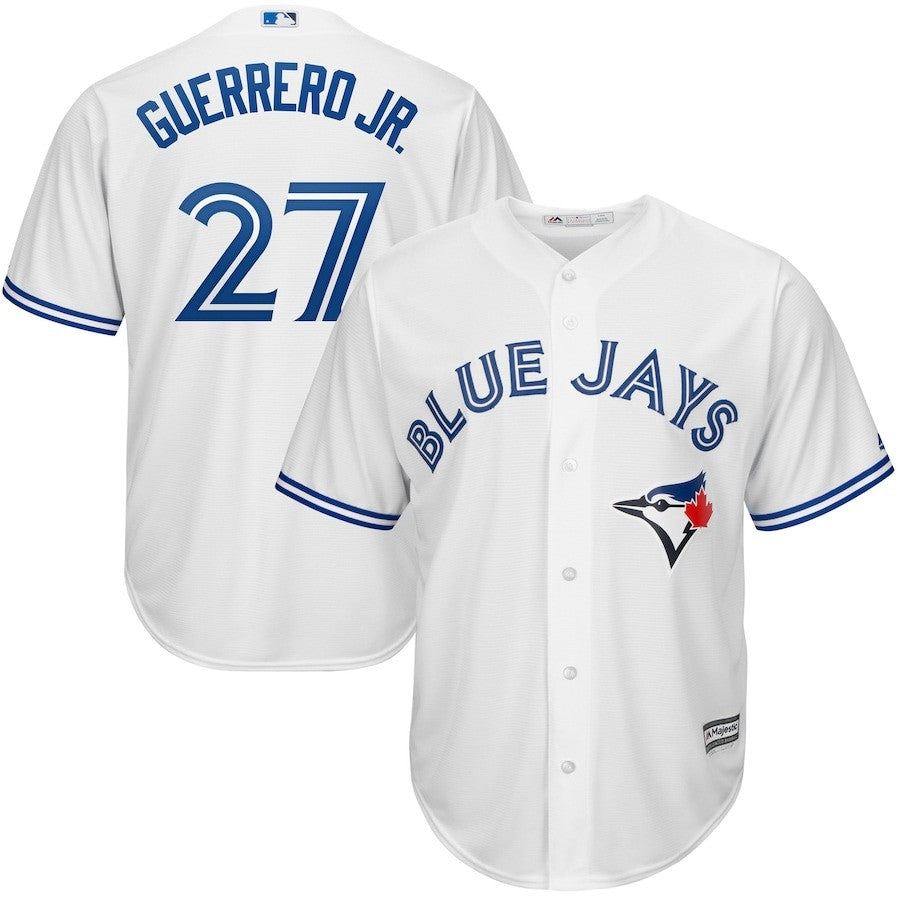 Vladimir Guerrero Toronto Blue Jays White Majestic Cool Base Jersey