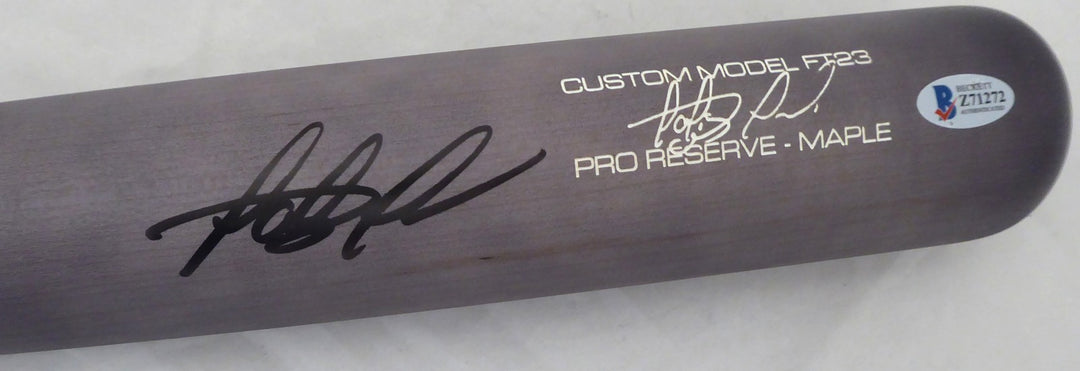 Fernando Tatis Jr. Signed Gray Victus Game Model Bat San Diego Padres Beckett