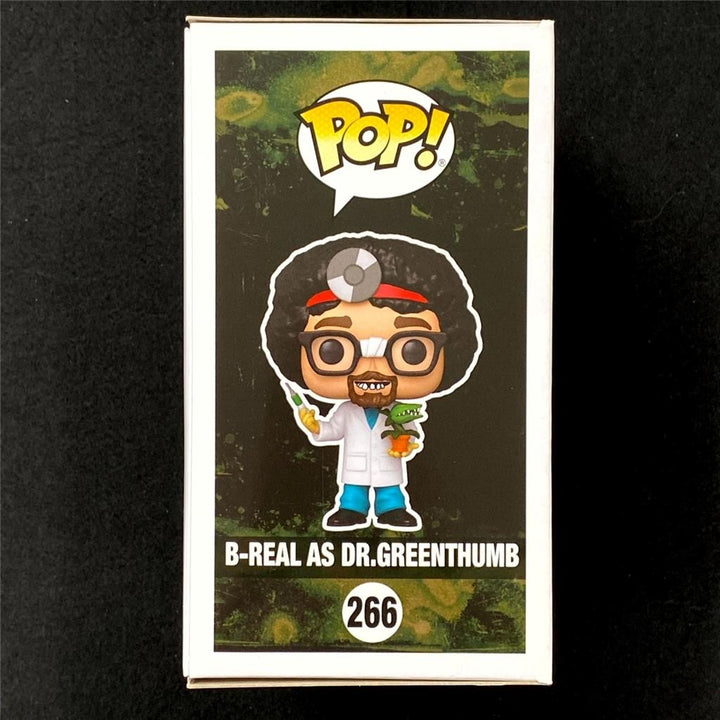 B-Real signed "Insane in the Brain" Dr. Greenthumb Funko Pop! figure auto PSA
