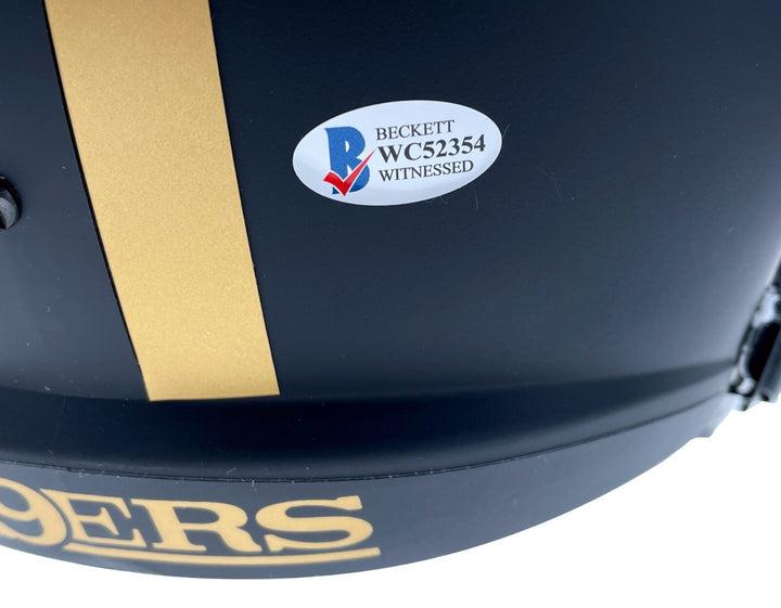 Nick Bosa Autographed San Francisco 49ers F/S Speed Eclipse Helmet BAS Signed