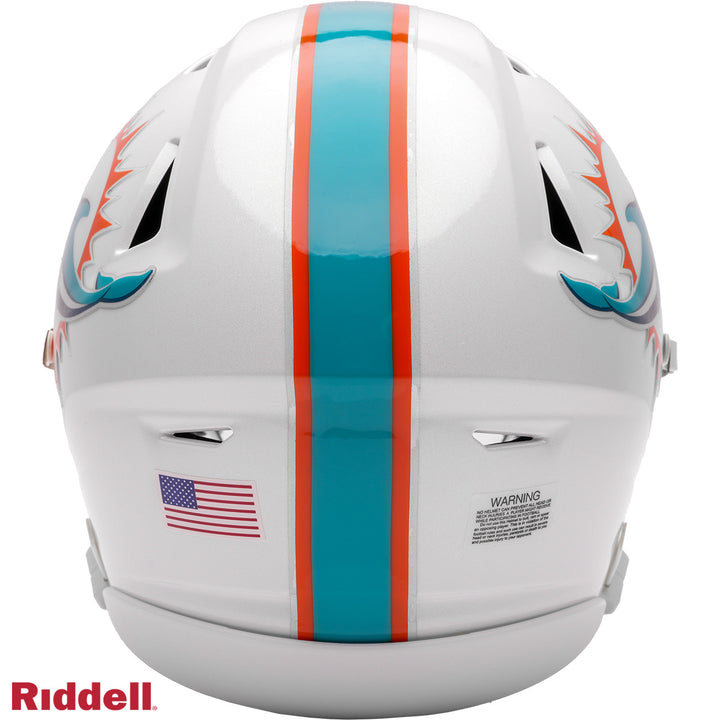 Miami Dolphins Riddell Mid-Size Midi Helmet New In Box 54249