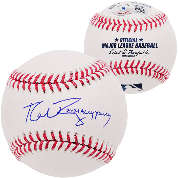 Robbie Ray Signed MLB Baseball San Francisco Giants "2021 AL Cy Young" Beckett