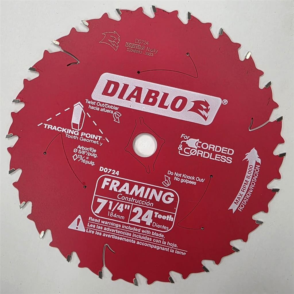 Tobin Bell signed "Jigsaw" 7 1/4 Inch Saw Blade autograph JSA
