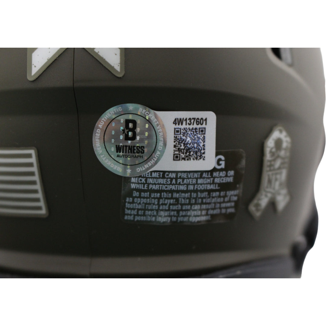 Ty Law Autographed New England Patriots 22 STS Mini Helmet HOF Beckett 54279