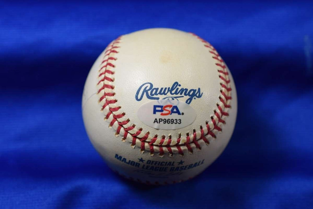 Rickey Henderson PSA DNA Autograph Major League OML Signed Baseball A`s