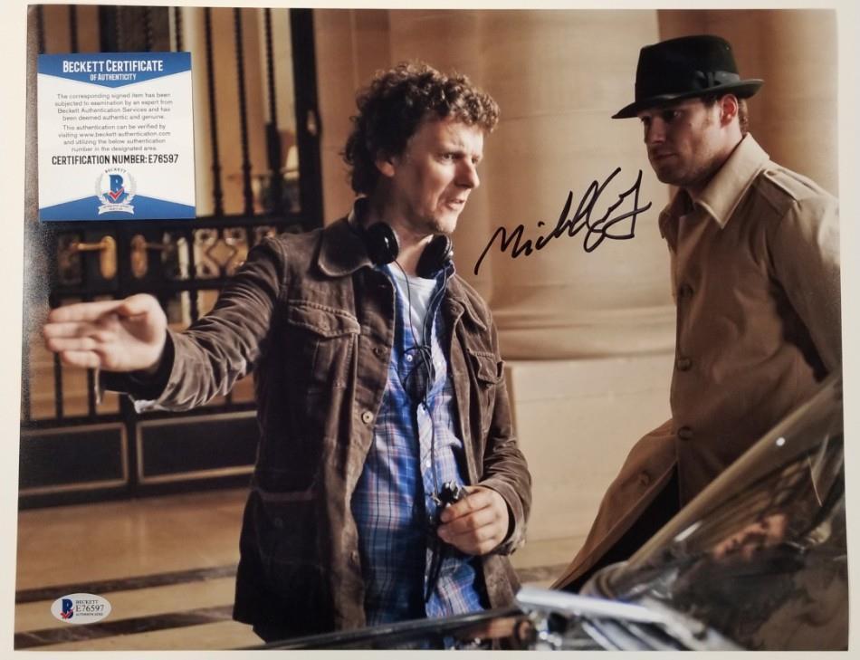 Director MICHEL GONDRY Signed 11x14 Photo #2 Green Hornet Auto~ Beckett BAS COA