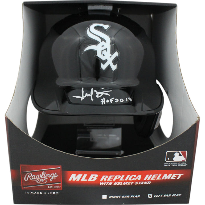 Harold Baines Autographed Chicago White Sox F/S Replica Helmet HOF Beckett 49183