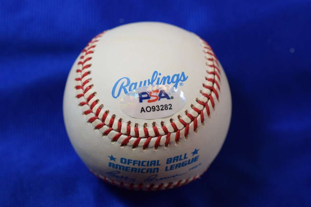 Gil McDougald PSA DNA Autograph American League Signed Baseball OAL