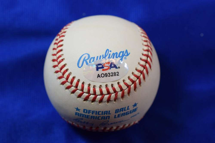 Gil McDougald PSA DNA Autograph American League Signed Baseball OAL