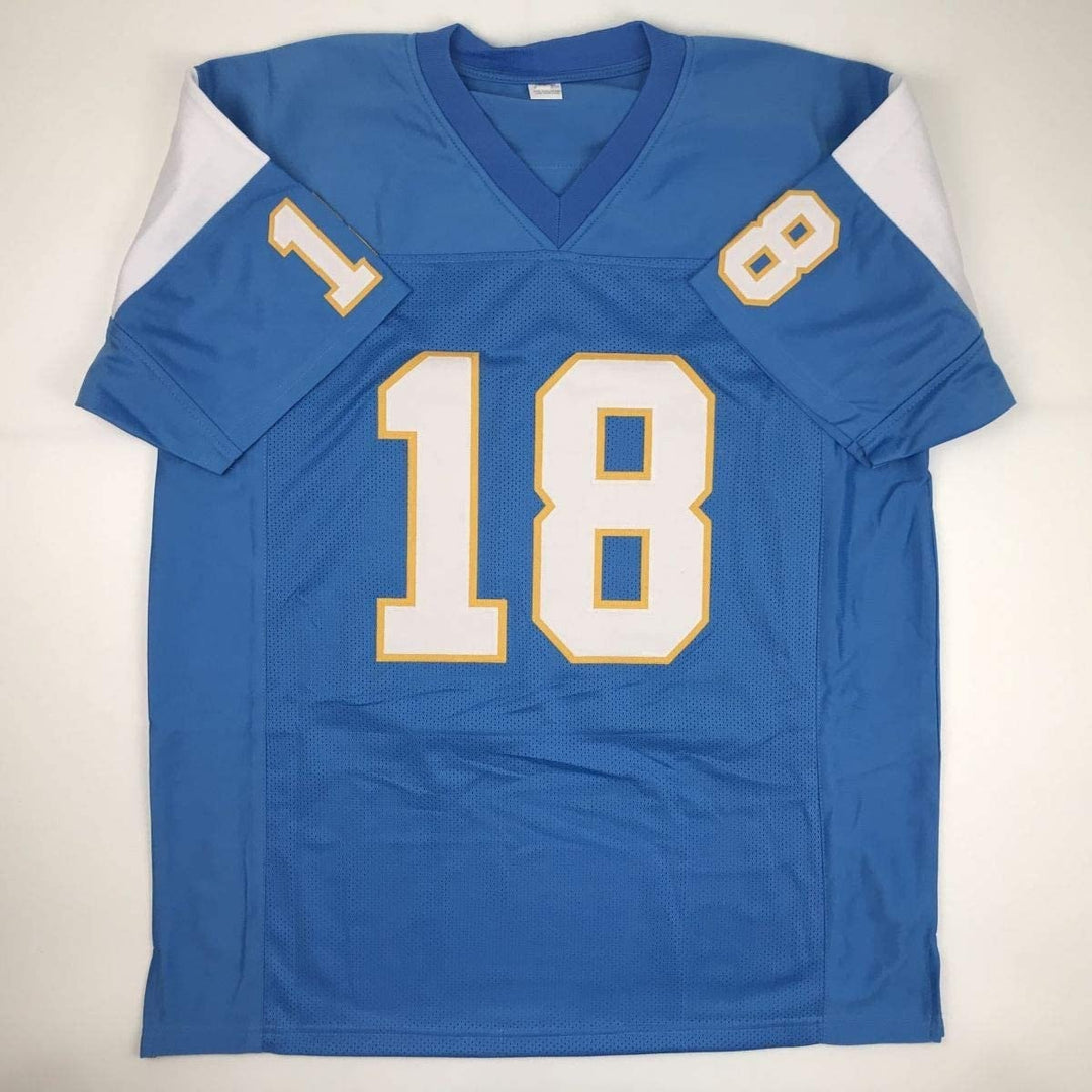 Signed CHARLIE JOINER HOF 96 San Diego Powder Blue Jersey JSA COA