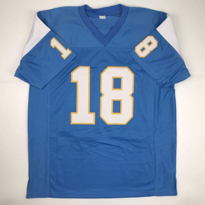 Signed CHARLIE JOINER HOF 96 San Diego Powder Blue Jersey JSA COA