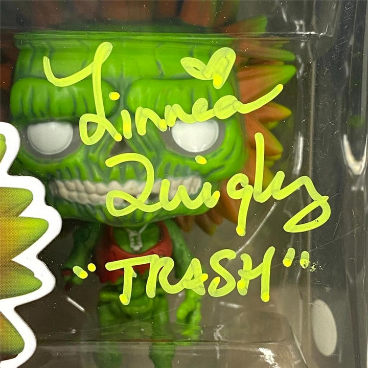 Linnea Quigley signed Zombie Trash Return of Living Dead Funko Pop! Grn auto JSA