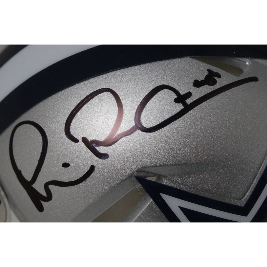 Michael Irvin Autographed/Signed Dallas Cowboys Mini Helmet Beckett 53631