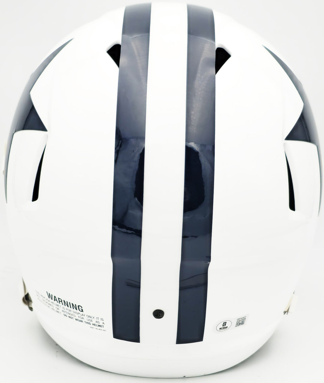 Dez Bryant Auto Cowboys White Throwback Full Size Speed Replica Helmet Beckett