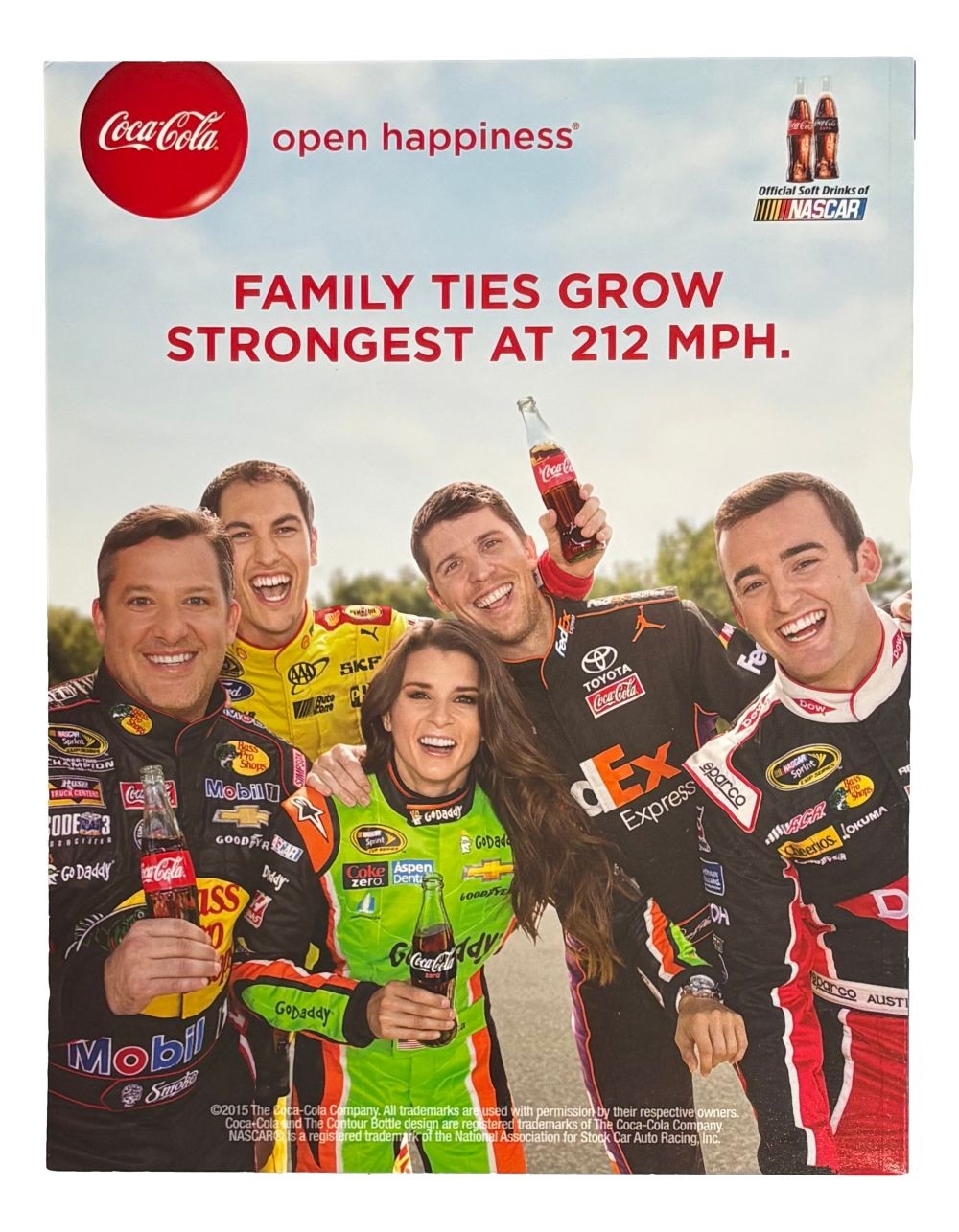Jeff Gordon Signed NASCAR 2015 Folds Of Honor 500 Collector's Program PSA/DNA