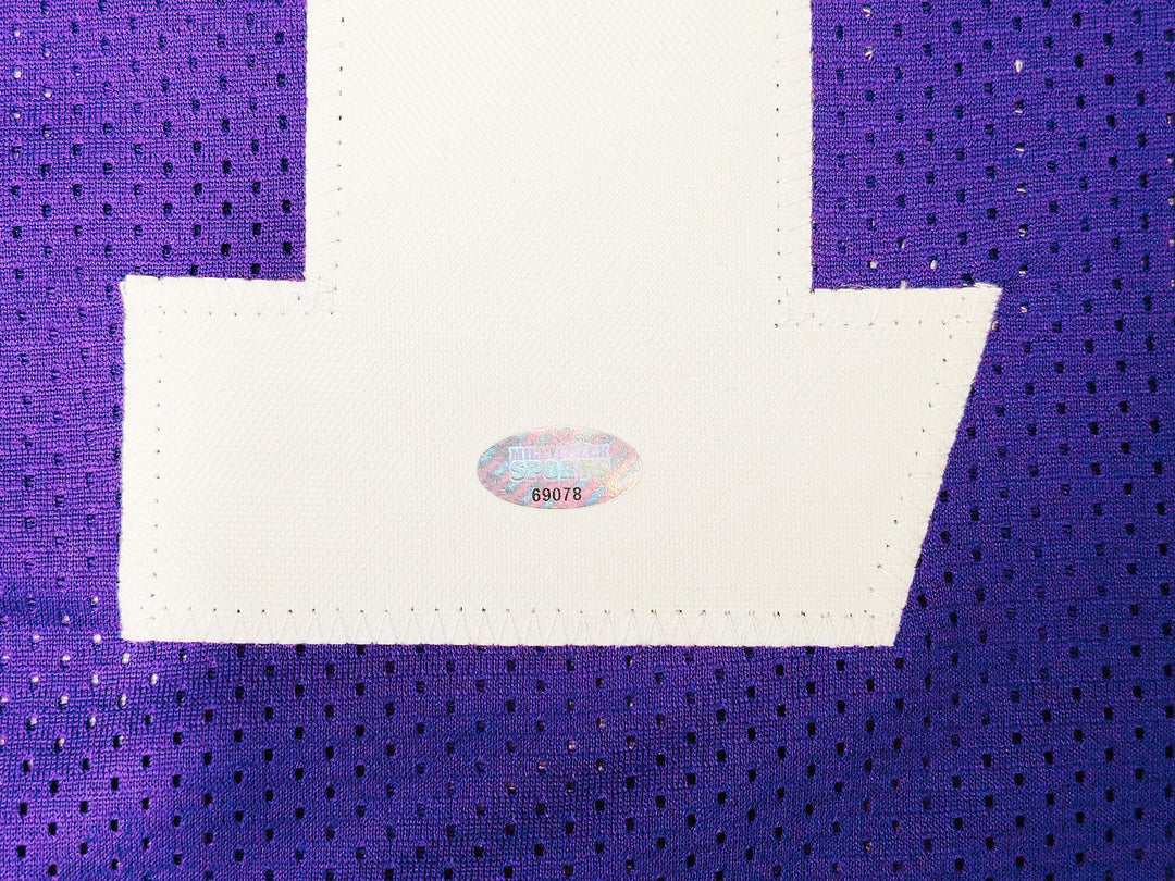 Washington Huskies Jalen McMillan Signed Purple Jersey MCS Holo