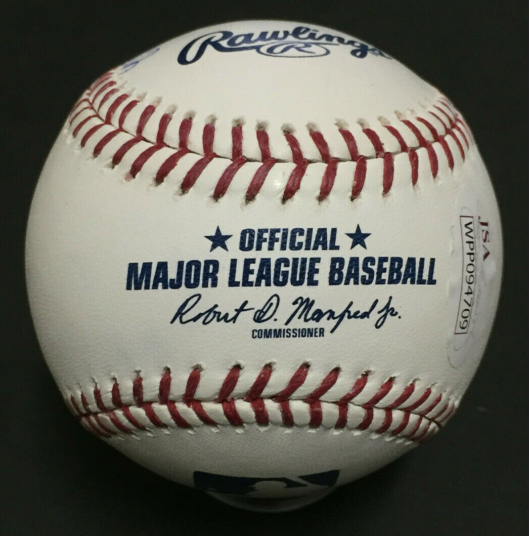 Frank Robinson signed Official MLB Baseball Mint HOF 82 Autograph JSA COA