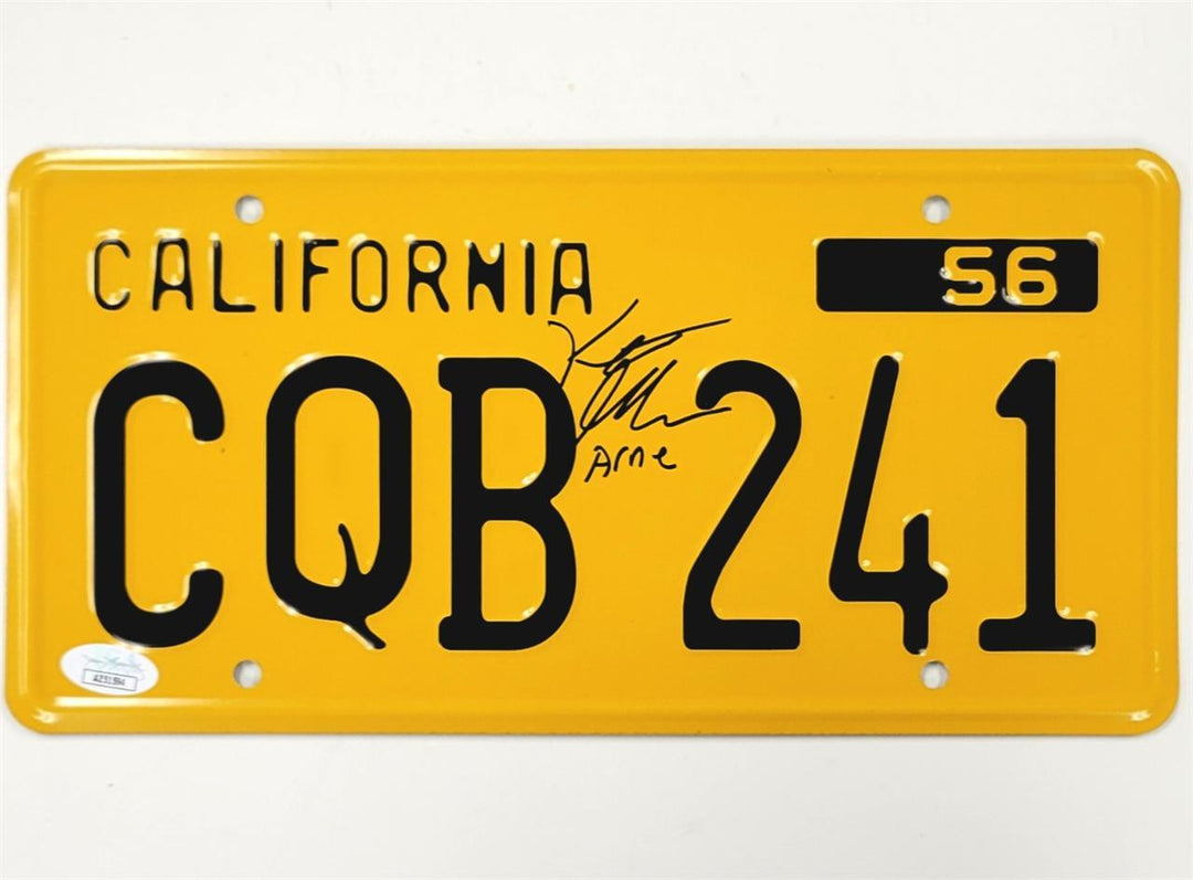 Keith Gordon signed "Arnie" Christine License Plate autograph ~ JSA