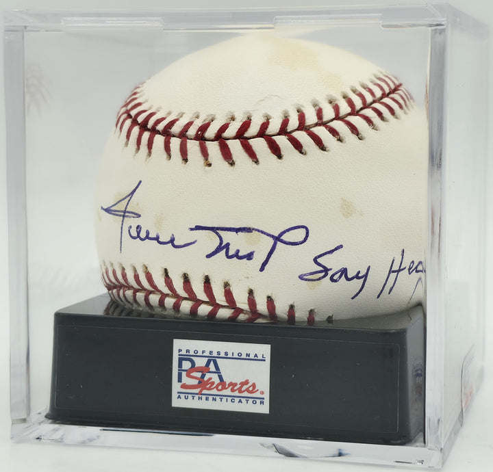 Willie Mays Auto MLB Baseball Giants PSA 10 Sig 10 Say Hey Toned PSA/DNA 1437205