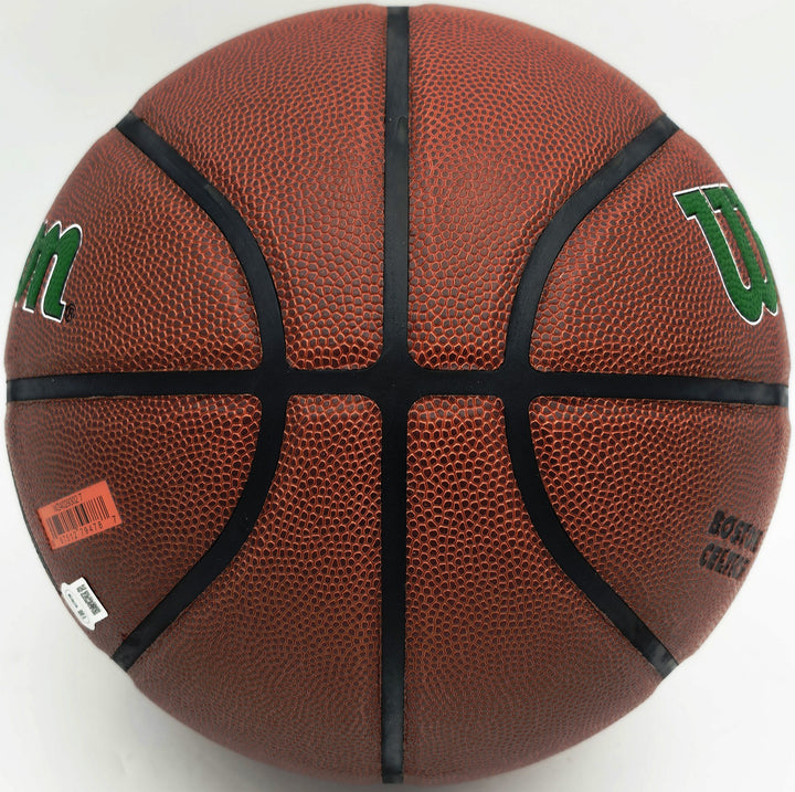 Jaylen Brown Signed Composite Leather Boston Celtics Logo Basketball Beckett Wit