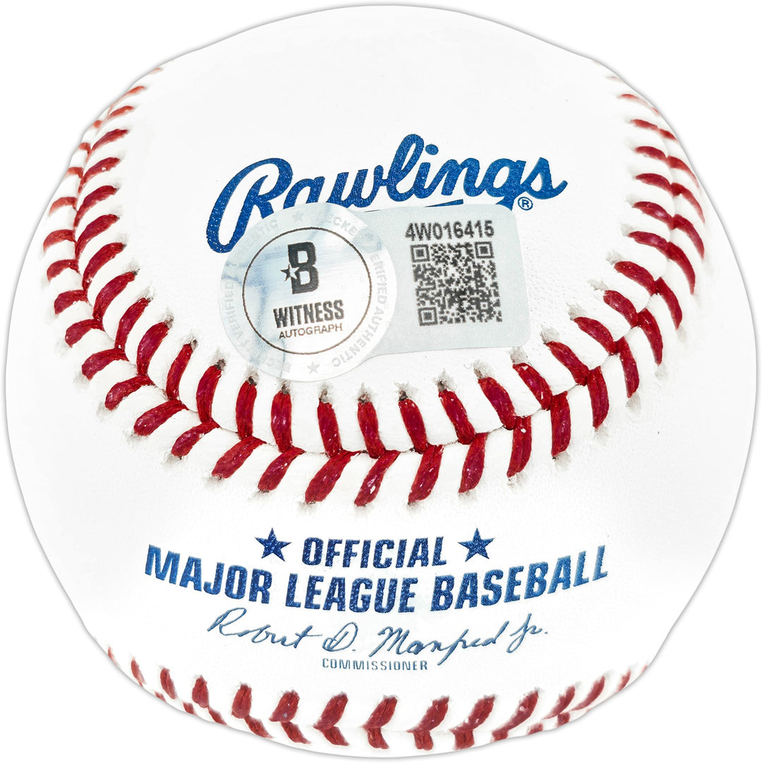 John Kruk Signed MLB Baseball Philadelphia Phillies Beckett Witness