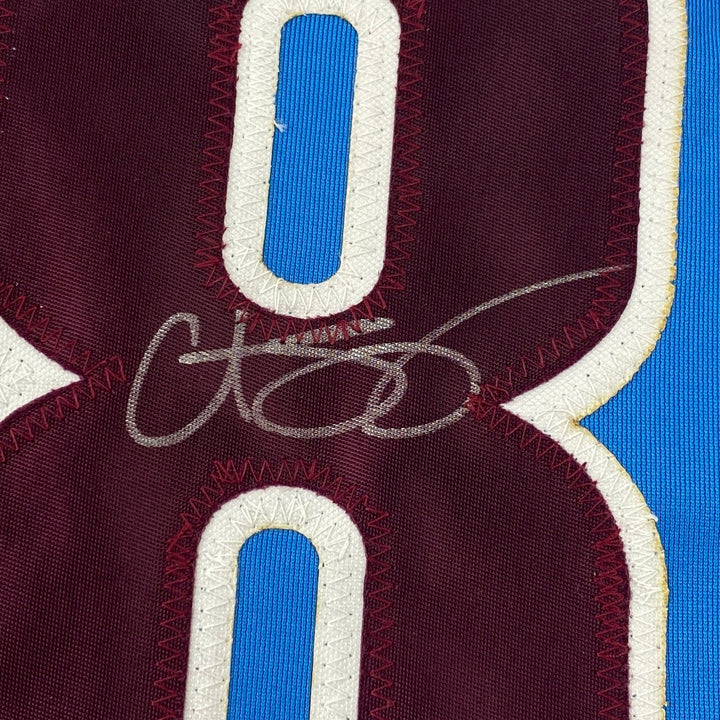 Signed Curt Schilling Philadelphia Retro Blue Jersey JSA COA Auto