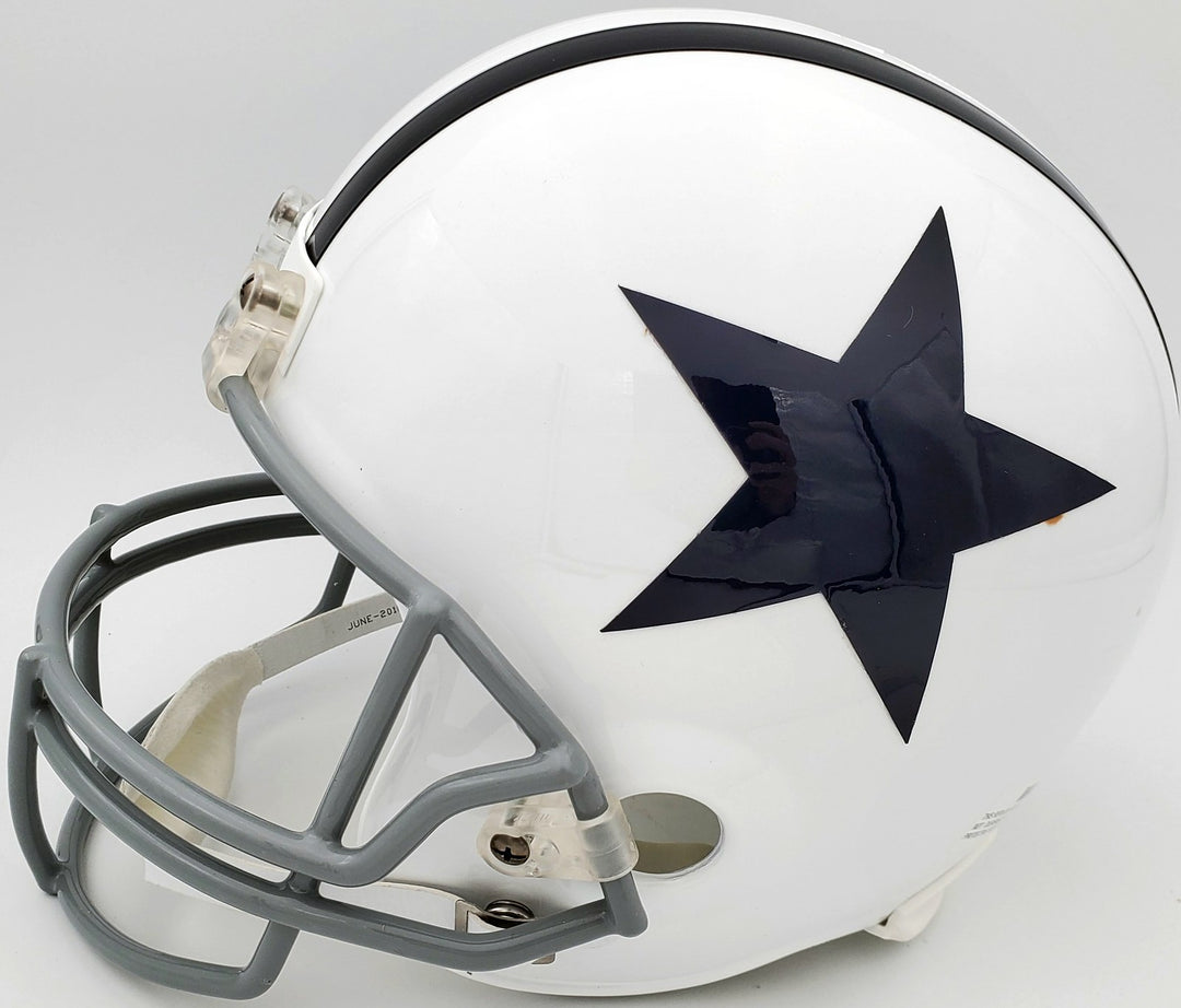 Ezekiel Elliott Signed Dallas Cowboys Thanksgiving Full Size Replica Helmet