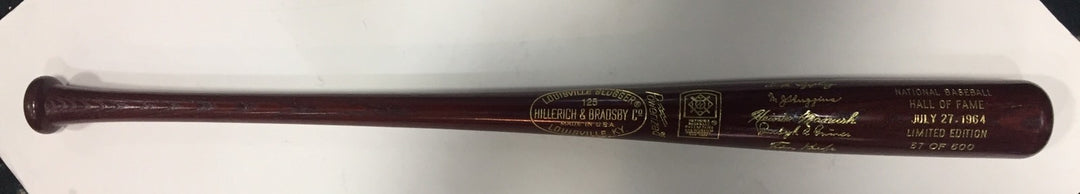 1964 Hall Of Fame Commemorative LS Engraved Auto HOF Bat Luke Appling Le/ 500