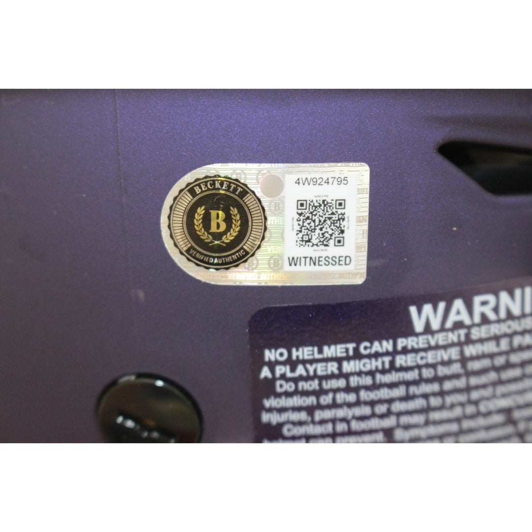 Ray Lewis Signed Baltimore Ravens SpeedFlex 2026 ALT #1 Helmet Beckett W 57515