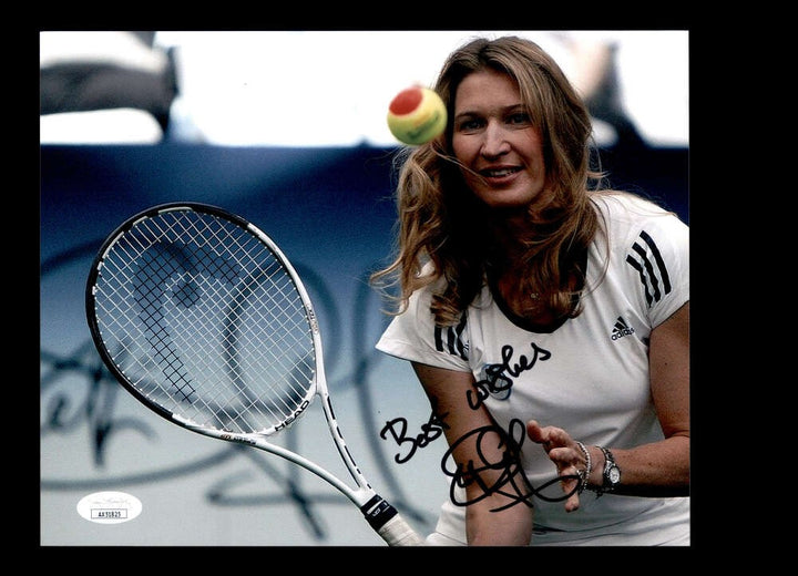 Steffi Graf JSA Cert Signed 8x10 Photo Autograph