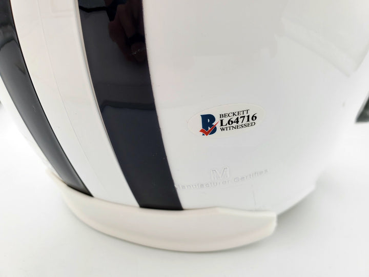 Ezekiel Elliott Signed Dallas Cowboys Thanksgiving Full Size Replica Helmet