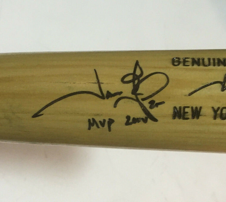 Jason Giambi signed Game Issued 34 “ LS Baseball bat INS 2000 MVP Autograph JSA