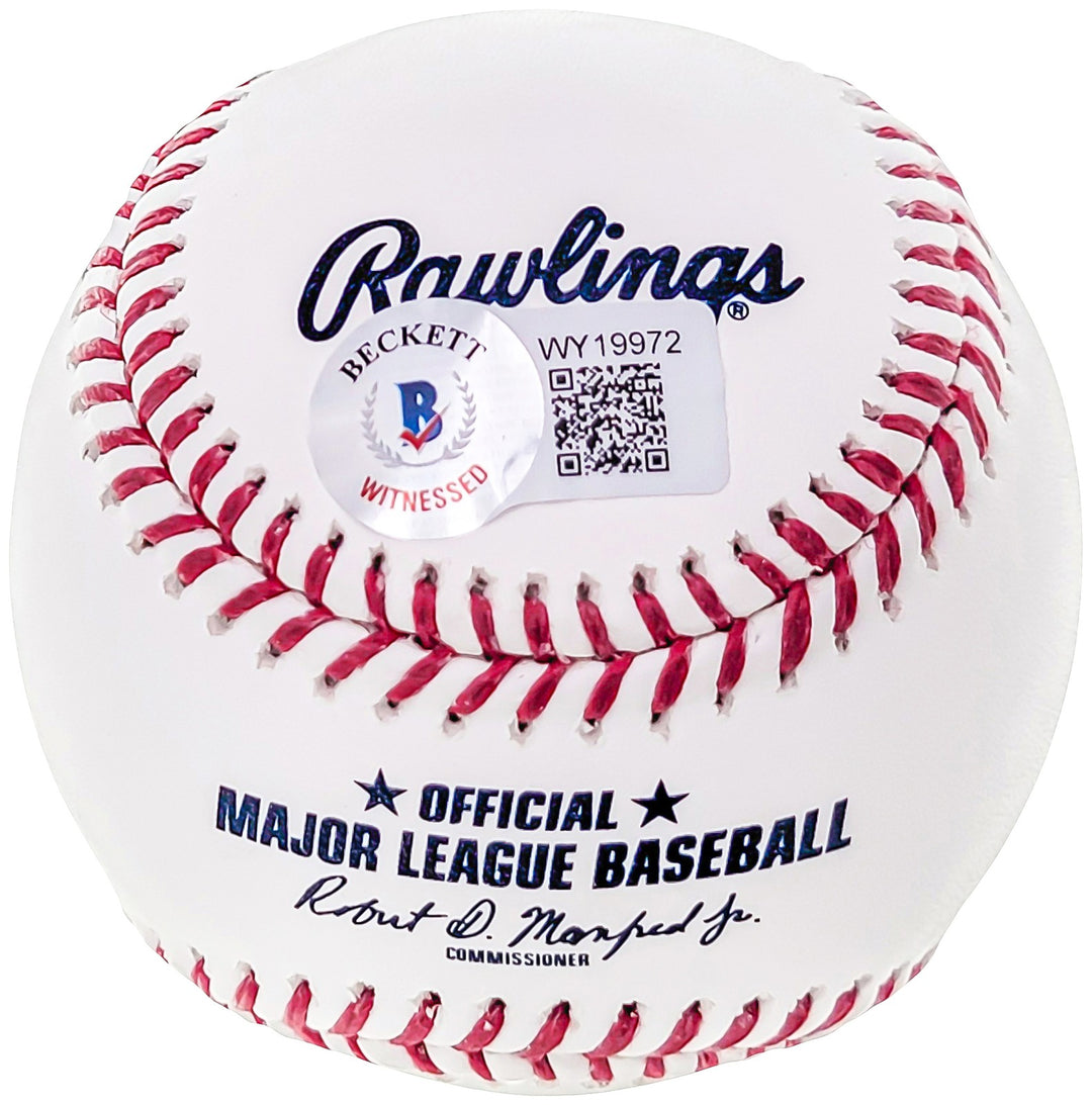 Miguel Vargas Signed MLB Baseball Dodgers, White Sox Full Name Beckett Wit