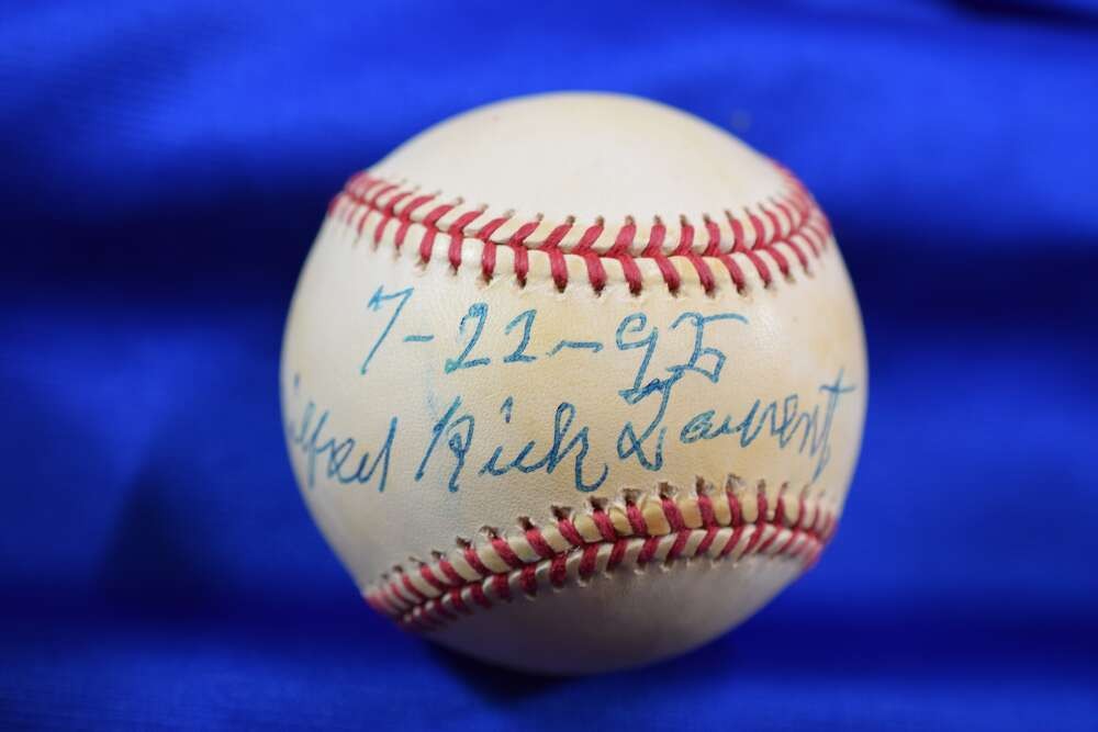 Milfred Rick Laurent PSA DNA Autograph National League ONL Signed Baseball